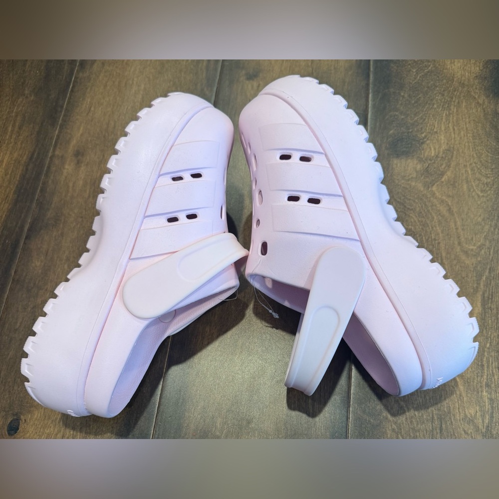 ADIDAS Adilette Platform Clogs - Picture 8 of 16